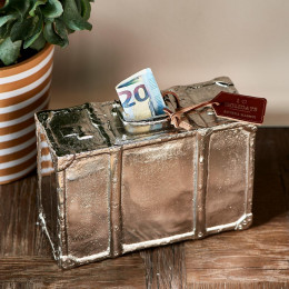 Suitcase money bank