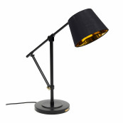Rockefeller desk lamp black
