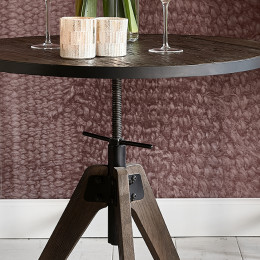 The whyte adjustable bistro table 70x76 66 cm