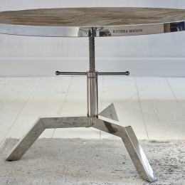 Kirkwood adjustable coffee table dia 80cm