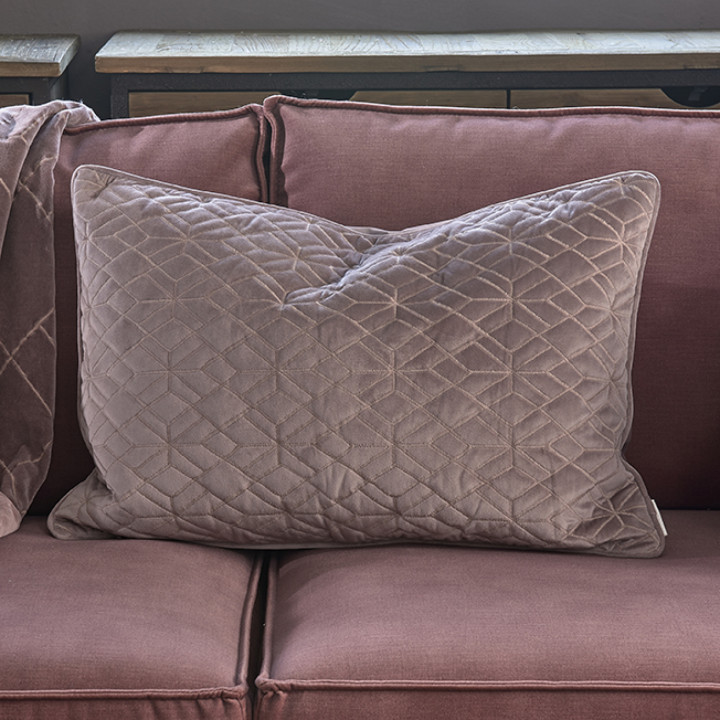 Ballad mauve pillow cover 65x45