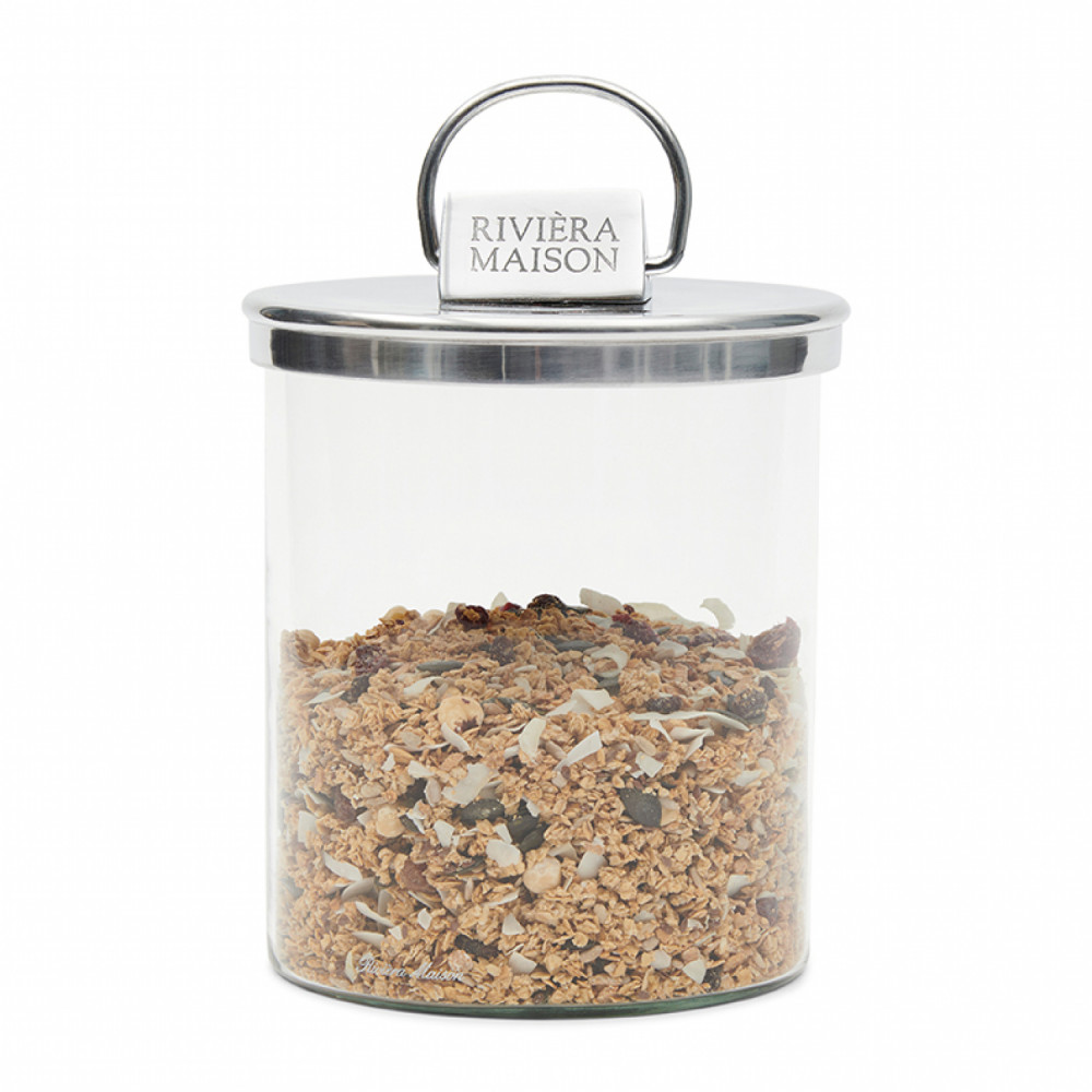 Rivièra Maison Metal Storage Jar Rathwood