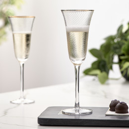 The classic club champagne glass