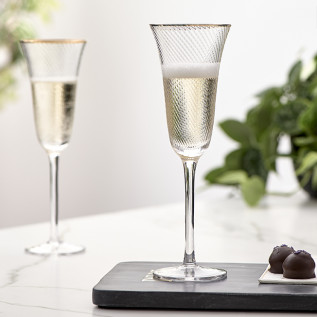 The classic club champagne glass