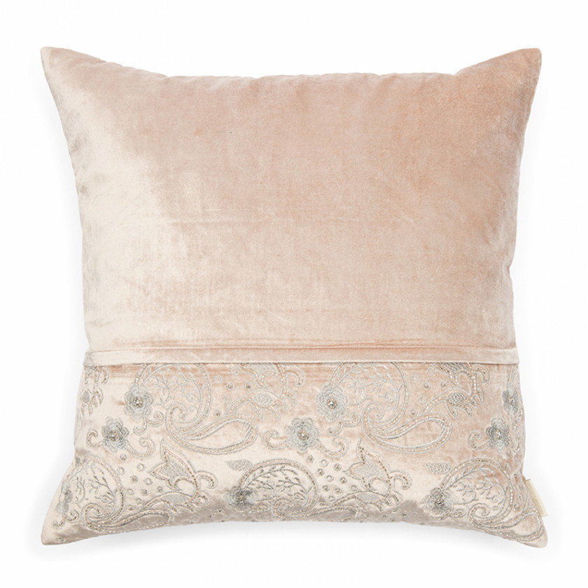 Embroidered Pillow Cover 50x50