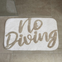 Bath mat no diving
