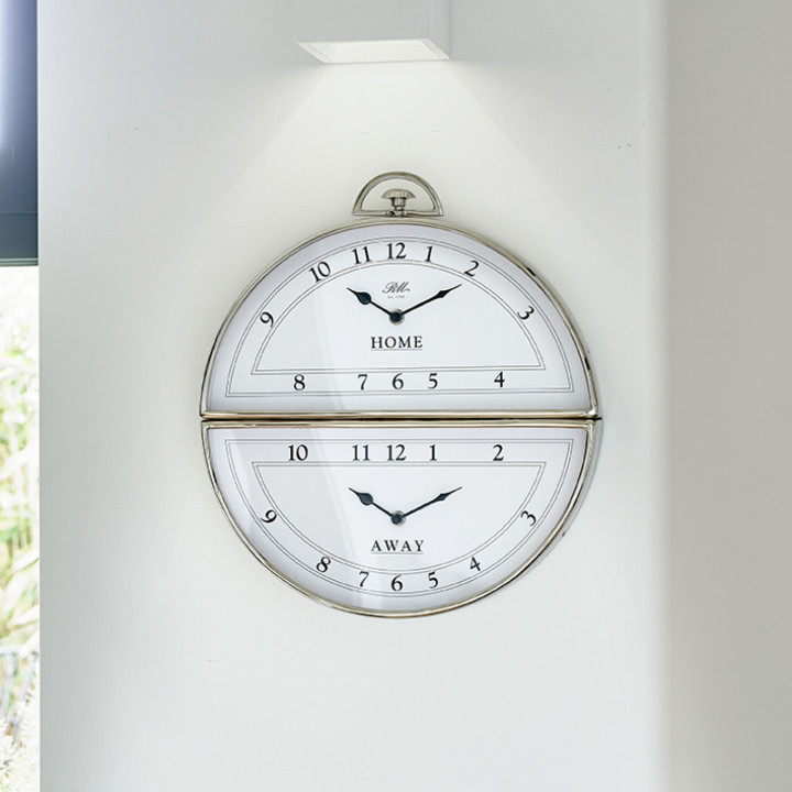 Brooklyn double wall clock