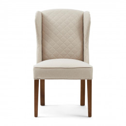 William dining chair oxford weave flanders flax