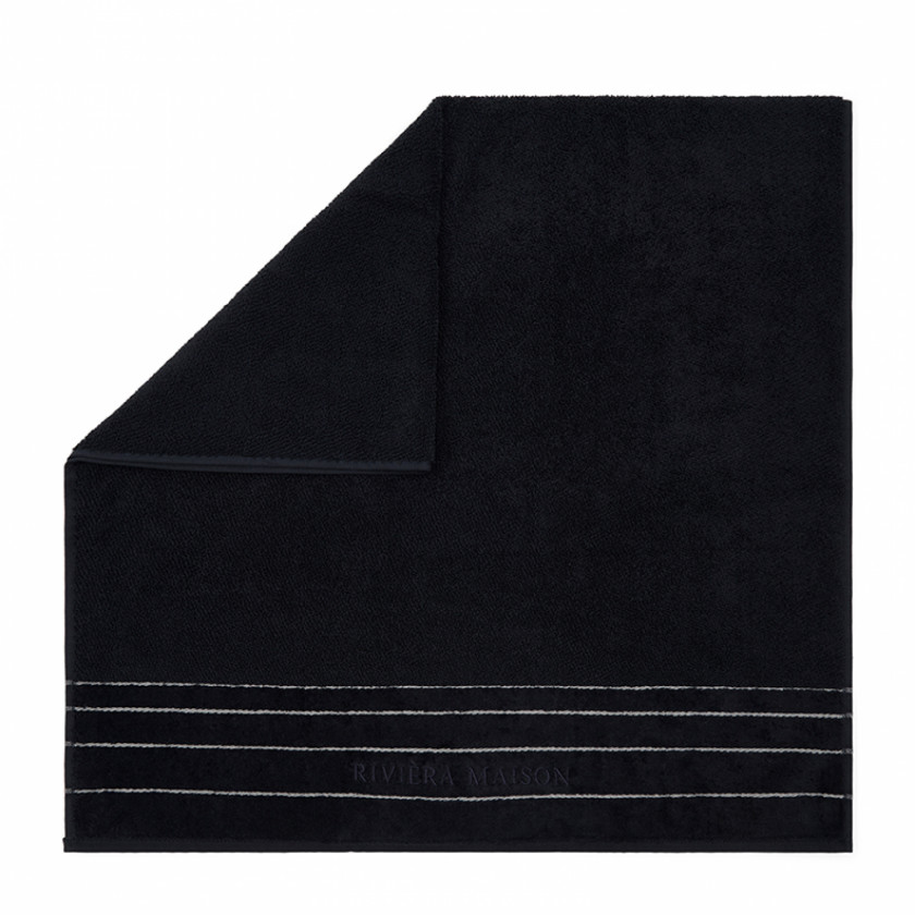 RM Elegant Towel black 140x70