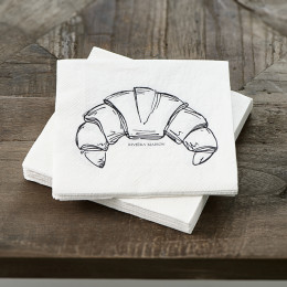Paper napkin le croissant