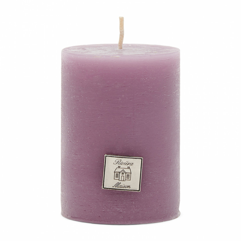 Rustic Candle lavender 7x10