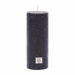 Rustic candle black 7x18