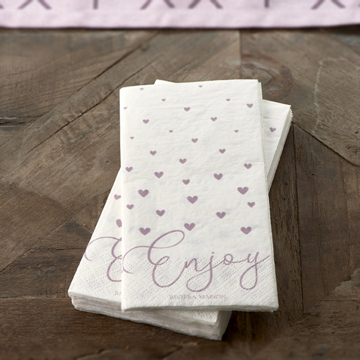 Paper napkin enjoy