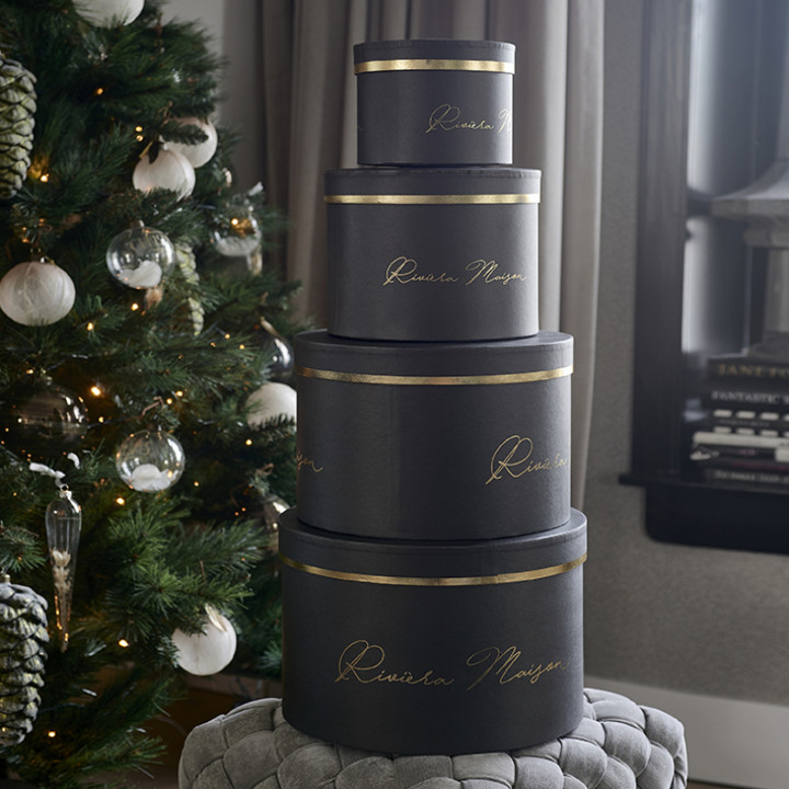 Rm giftbox black set of 4 pieces