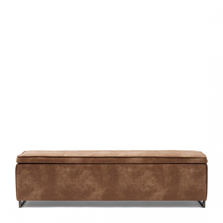 Club 48 bench with lid pell camel