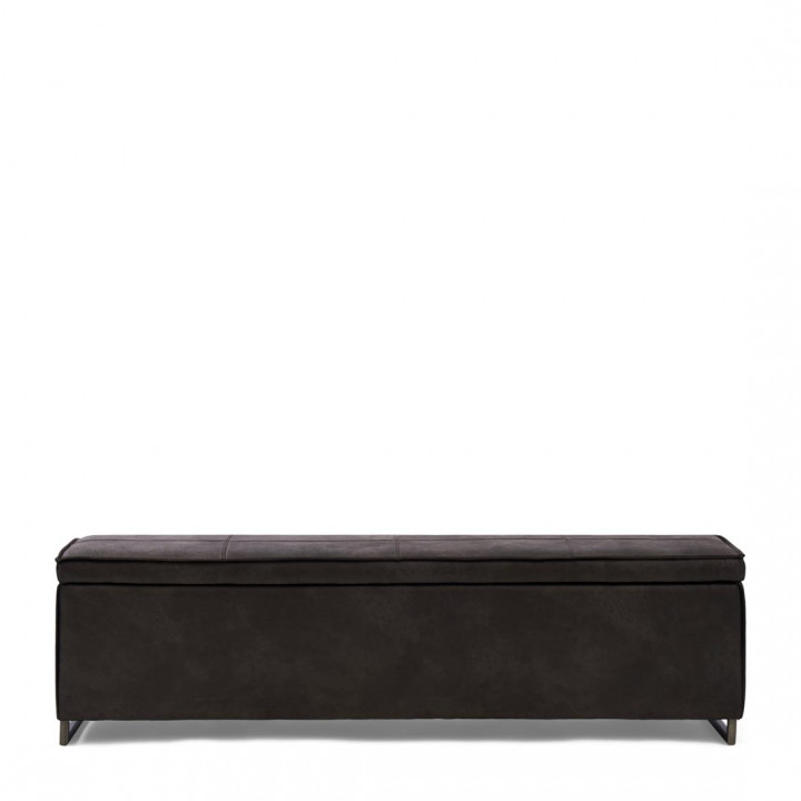 Club 48 bench with lid pell espres