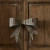 Rustic rattan jacky bow door decoration