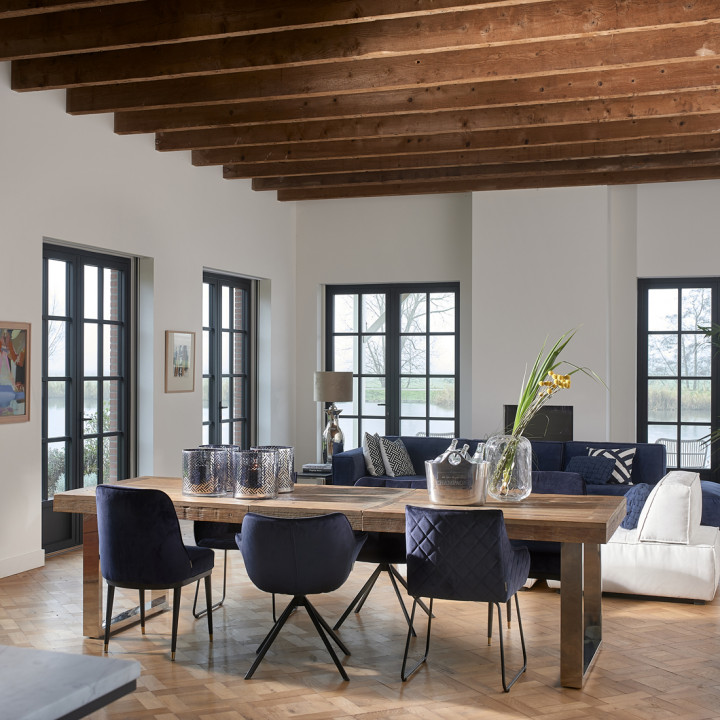 Washington dining table extendable 230 290 350x100 cm