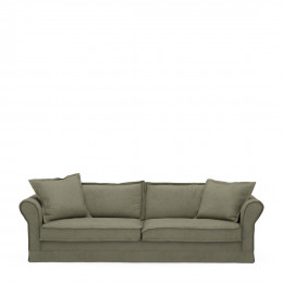 Carlton sofa 3 5 seater oxford weave forest green