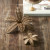 Rustic rattan decoration flower extra small