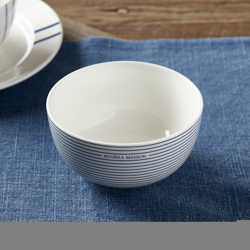 Sylt Porcelain Bowl (Blue)