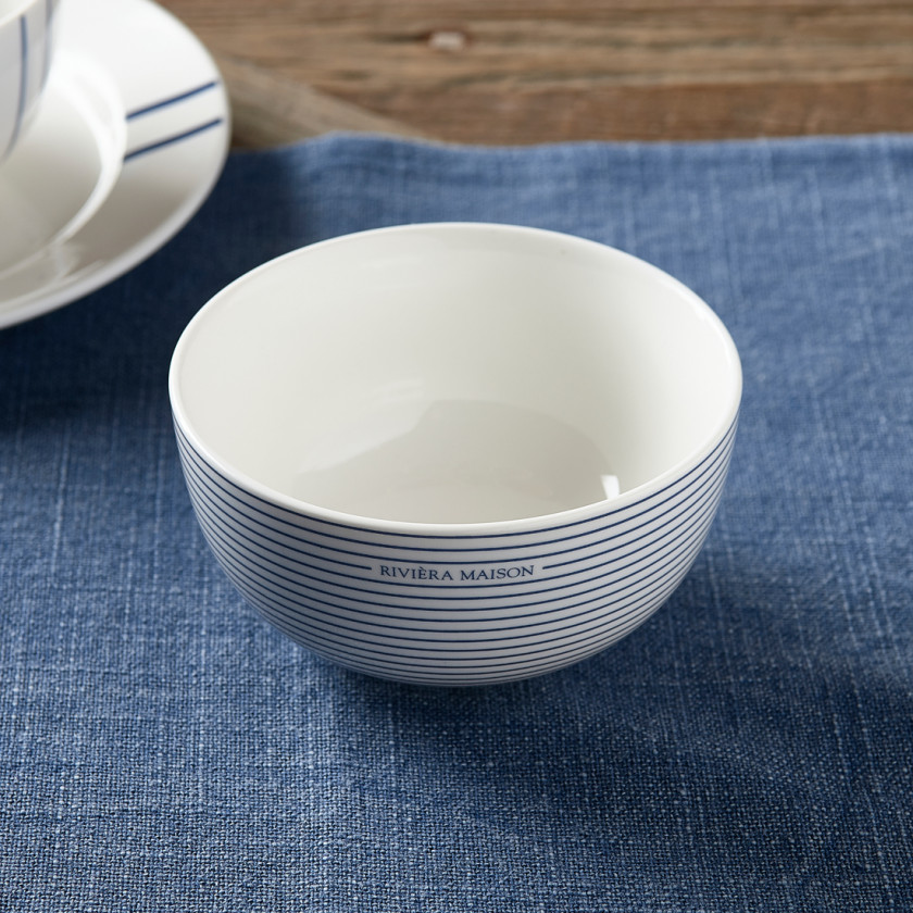 Sylt Porcelain Bowl (Blue)