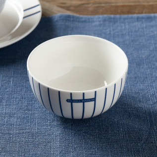 Sylt porcelain bowl white