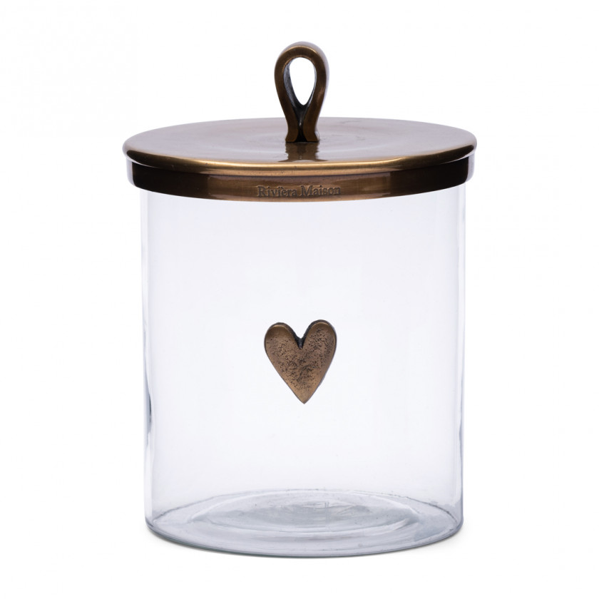 Food Lovers Metal Storage Jar (Medium)