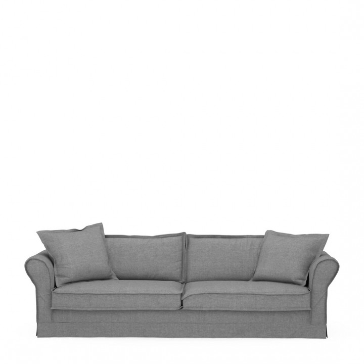 Carlton sofa 3 5s cotton grey