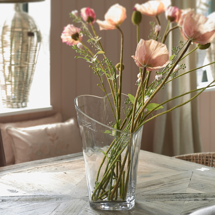 Lovely heart vase
