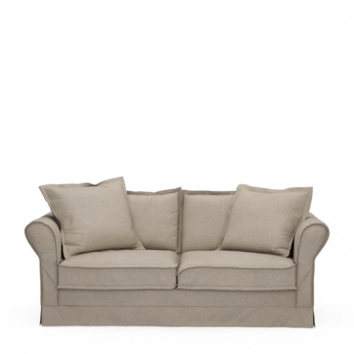 Carlton sofa 2 5 seater oxford weave anvers flax