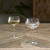 With love white wine glass