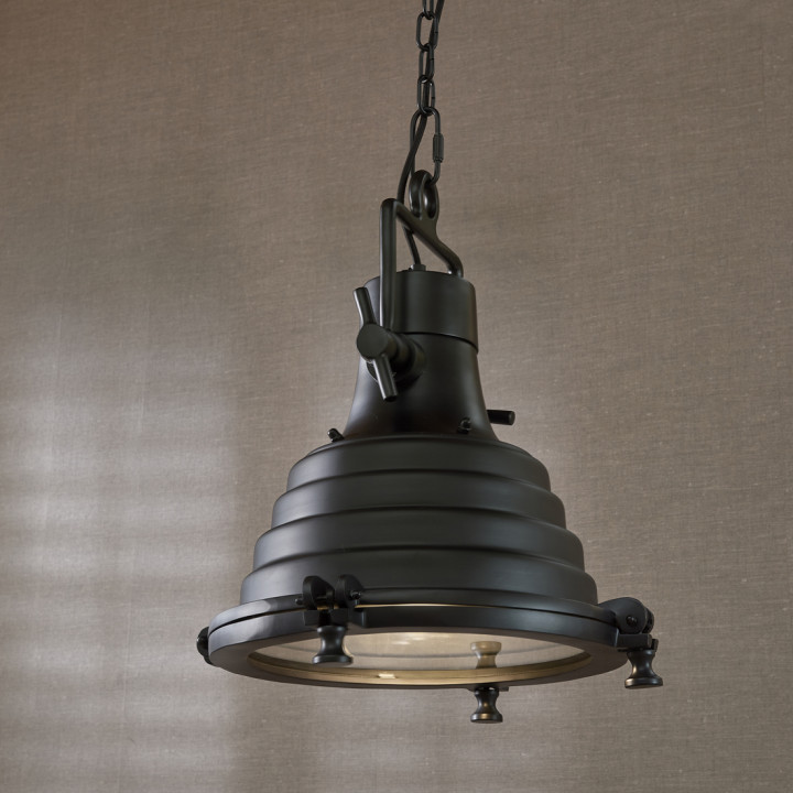 Factory 56 hanging lamp black