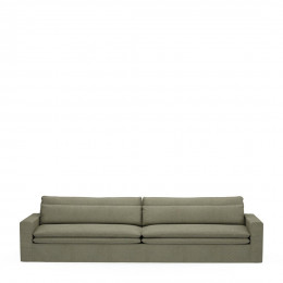 Continental sofa xl oxford weave forest green