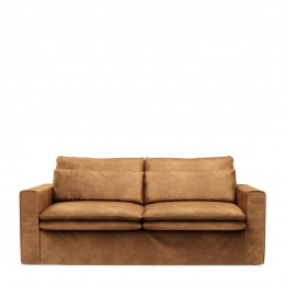 Continental sofa 2 5 seater velvet cognac