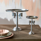 Classic bow cake stand l