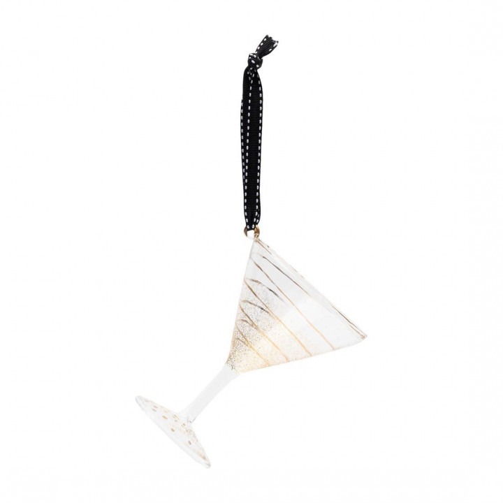 Christmas cocktail ornament