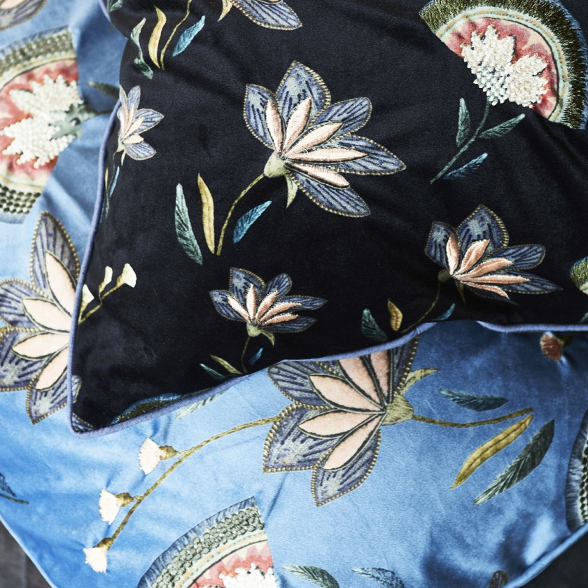 Folk Floral Pillow Cover 50x50