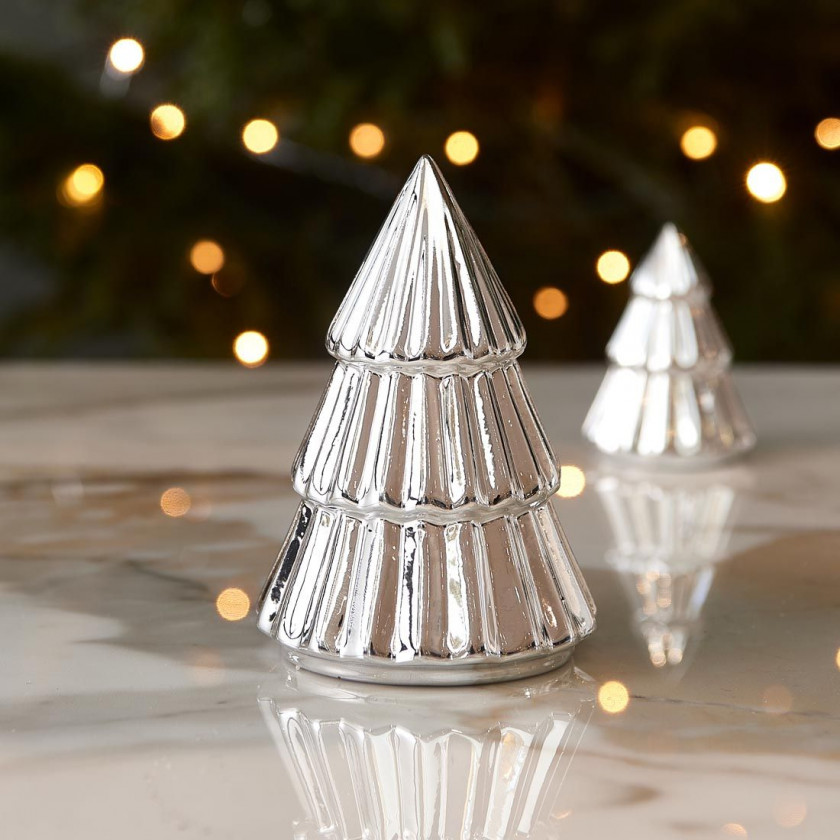 Winter Glam Christmas Tree silver S