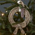 Rustic rattan mini christmas wreath