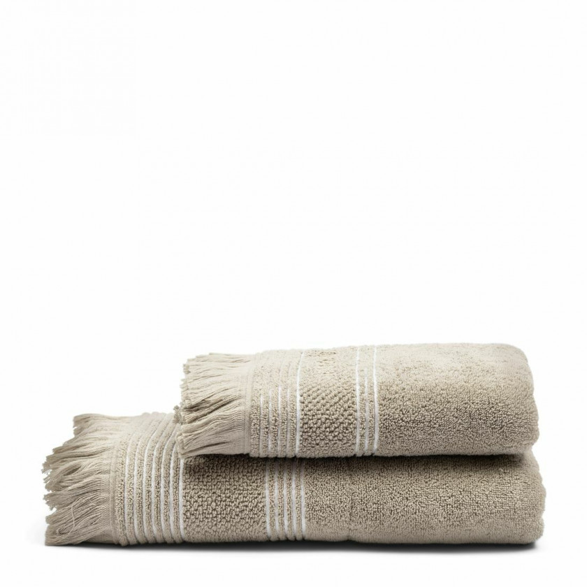 Serene Guest Towel stone 50x30