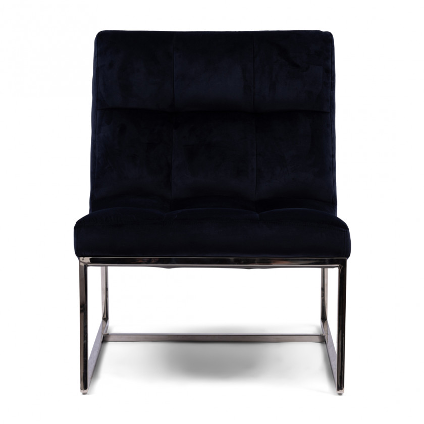 Thompson Place Chair, velvet III, indigo