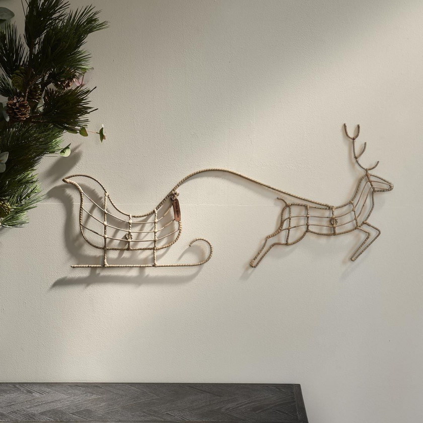 RR Christmas Rudolph Wall Decoration