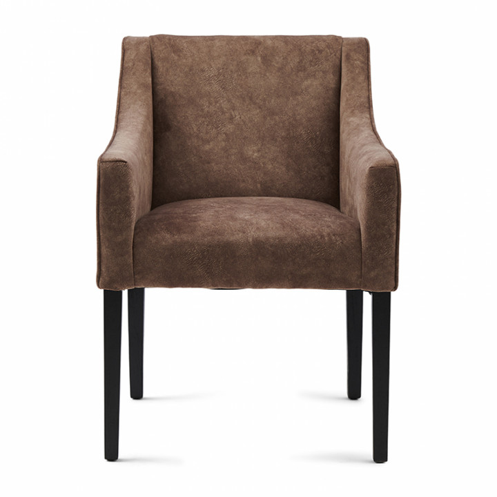 Savile row berkshire arm chair truffle