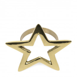 Sparkling star napkin ring