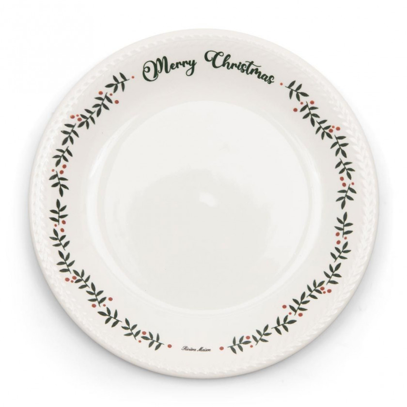 RM Classic Christmas Dinner Plate