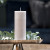 Pillar candle eco flax 7x18