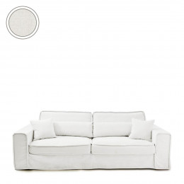 Metropolis sofa 3 5 seater oxford weave alaskan white