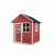 Exit loft 100 wooden playhouse red