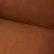 Biltmore 3 5 seater sofa leather cognac